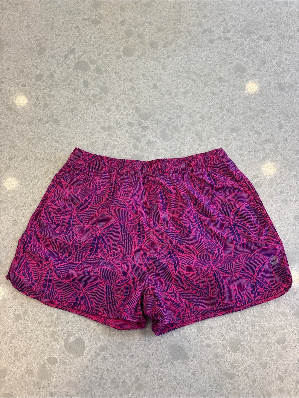 Vineyard Vines Pink and Purple Patterned Girls' Shorts